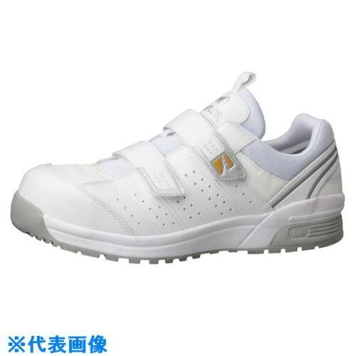 2営業日で発送 … JSAA A種認定 先芯入り静電スニーカー 静電 ホワイト 23.5cm MPN-305S-W-23.5 1足