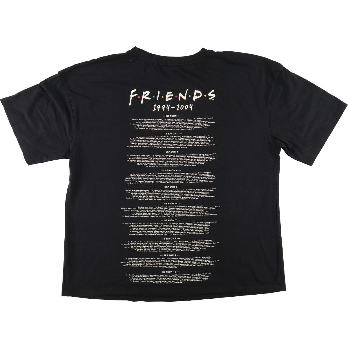 海外ドラマ FRIENDS コンプリート DVD-BOX 古着 Tシャツ FRIENDS フレンズ Tシャツ 海外ドラマ ヴィンテージ 90s 古着