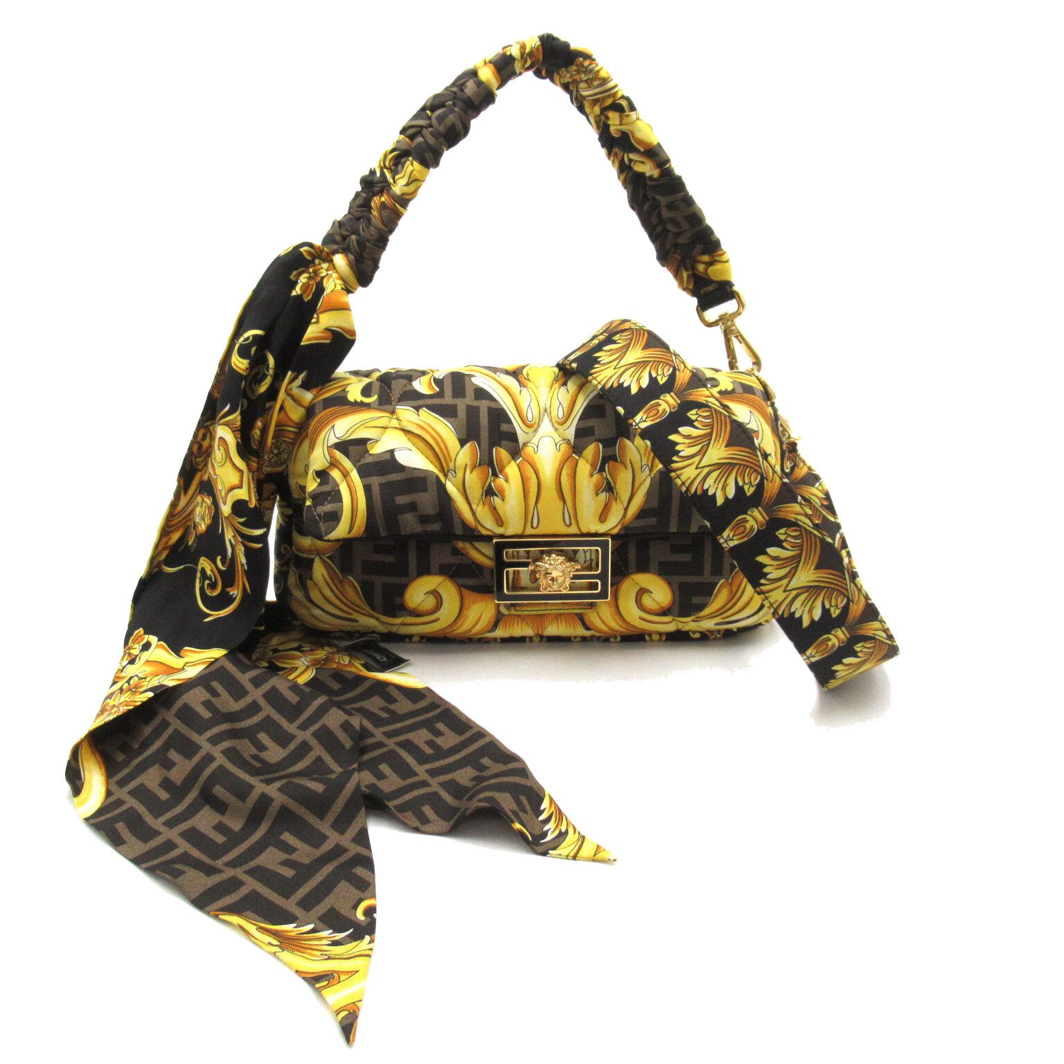 FENDI マンマバケット　2way フェンディ FENDACE マンマバケット 2wayショルダーバッグ - メルカリ