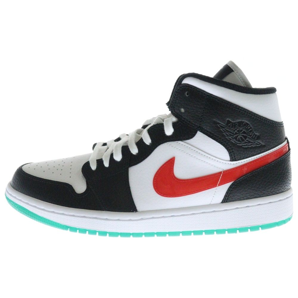 NIKE (ナイキ) WMNS AIR JORDAN 1 MID エアジョーダン1 ミッドカットスニーカー マルチカラー US11.5/28.5cm BQ6472-063