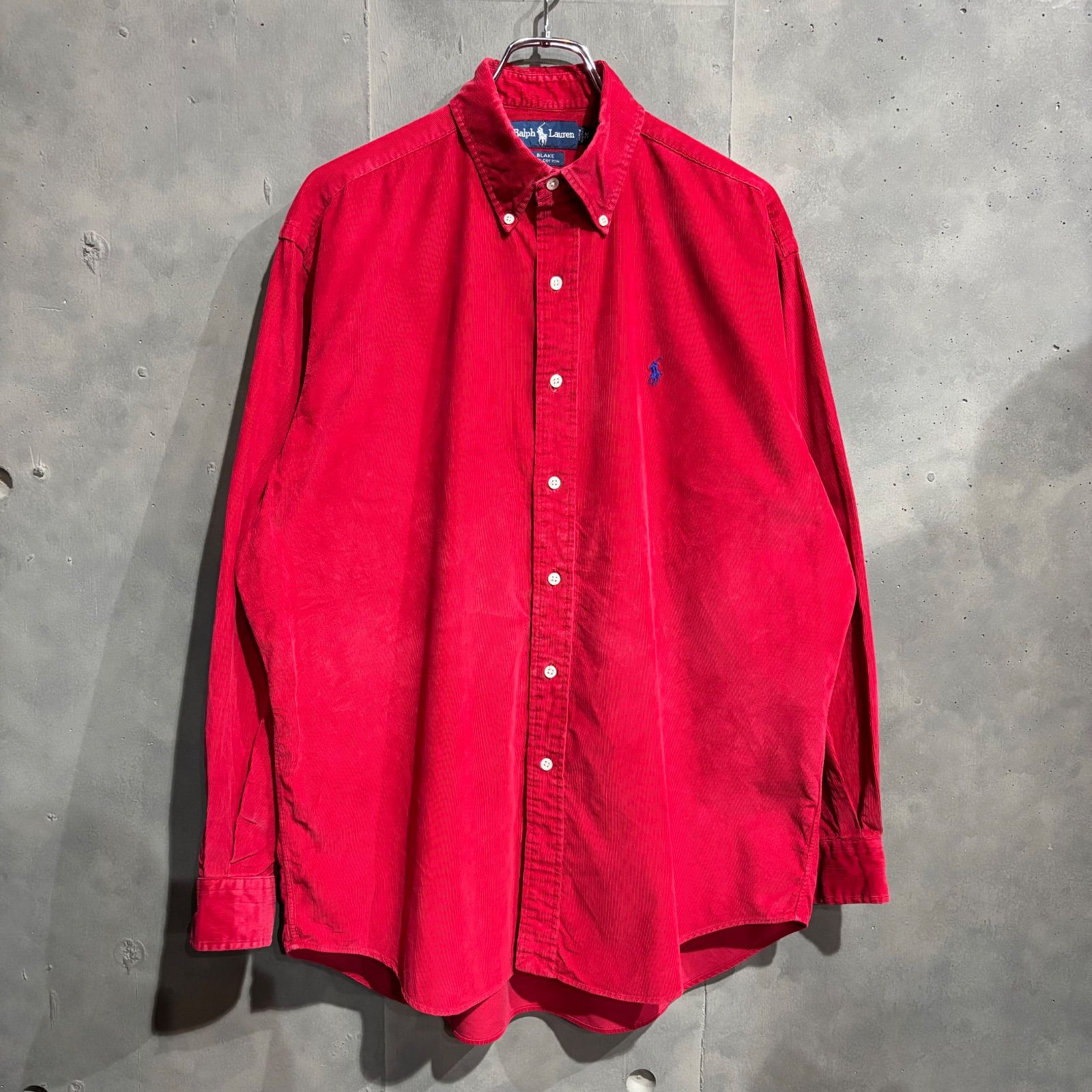 90s Ralph Lauren BLAKE コーデュロイシャツ レッド