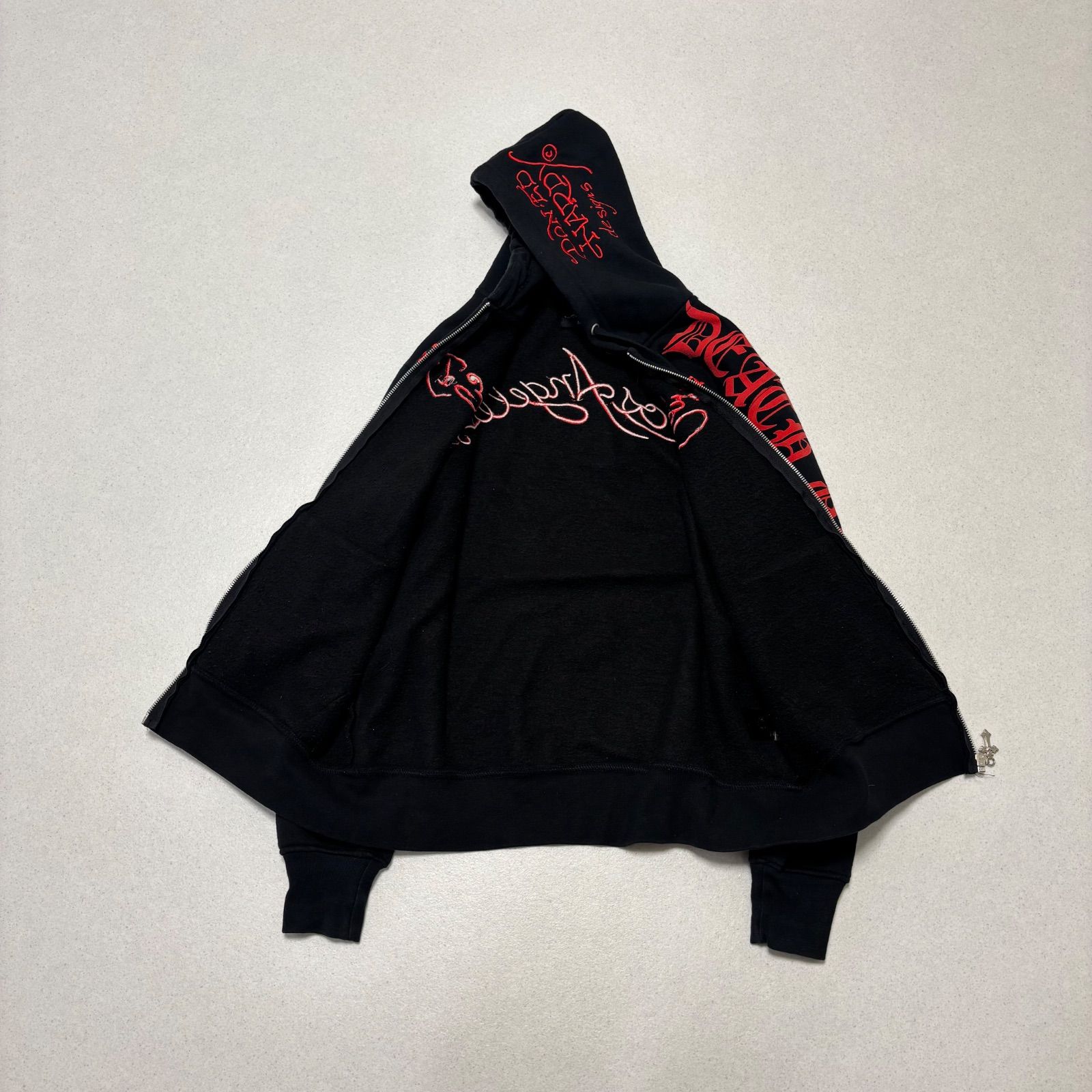 Ed Hardy zip foodie エドハーディー ジップアップ パーカー