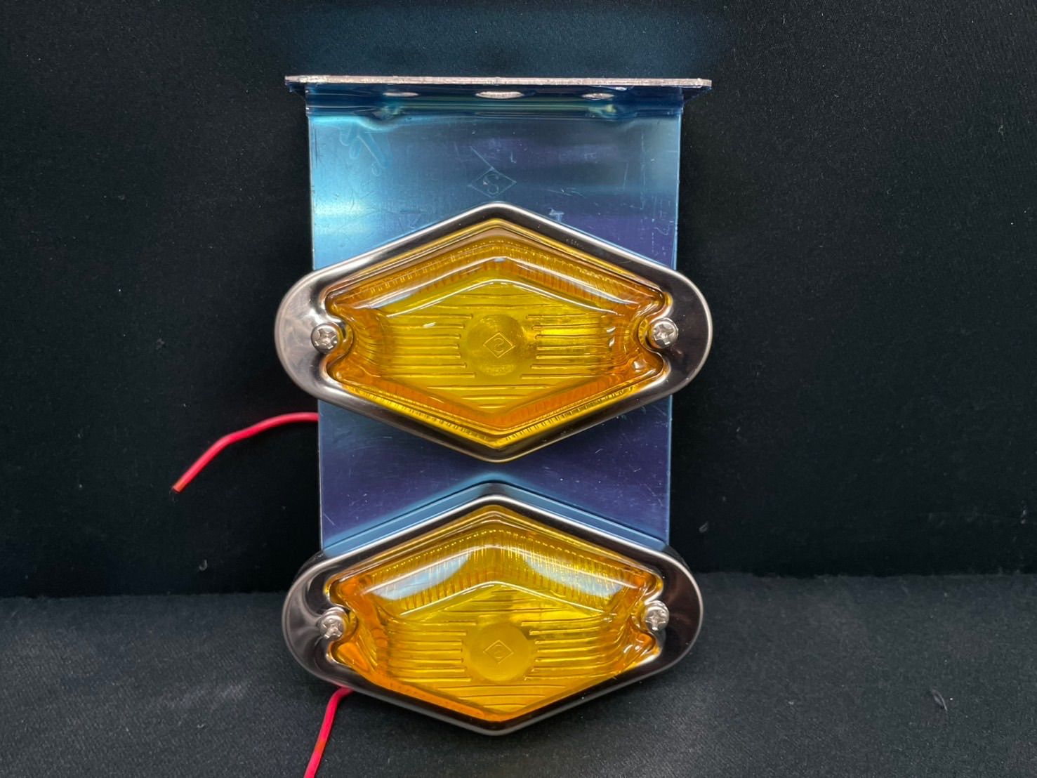 S84 菱形マーカーランプ イエロー 18個 黄色 ひし形マーカー IS 板橋