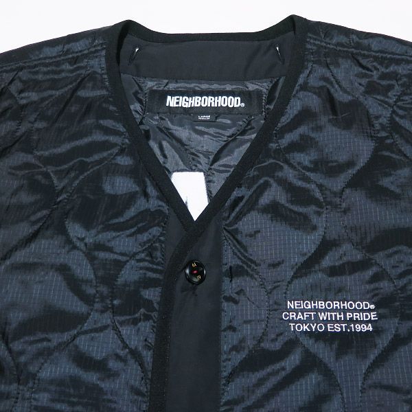 NEIGHBORHOOD ネイバーフッド 23AW QUILTING LINER JACKET 232TSNH