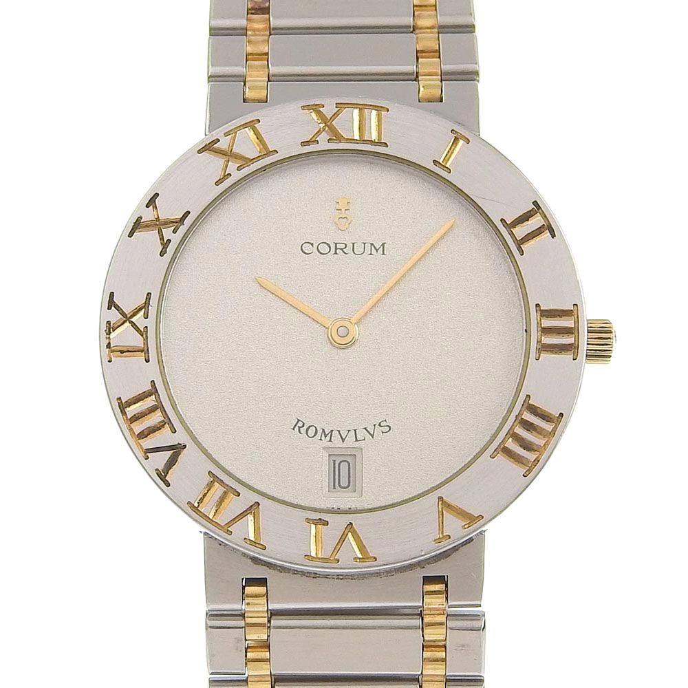 CORUM】コルム ロムルス 43.903.21V48 ステンレススチール ゴールド 