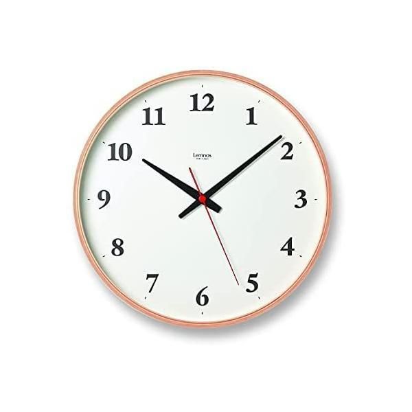 美品　レムノス　カンパーニュ　ナチュラル 美品 レムノス カンパーニュ 掛け時計 電波時計 ナチュラル 木目