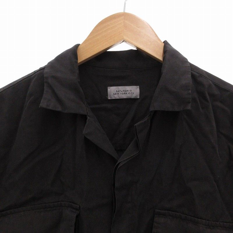 SATURDAYS NEW YORK CITY 半袖 開襟シャツ /XW135 SATURDAYS NEW YORK CITY 半袖 開襟シャツ /XW135 - メルカリ