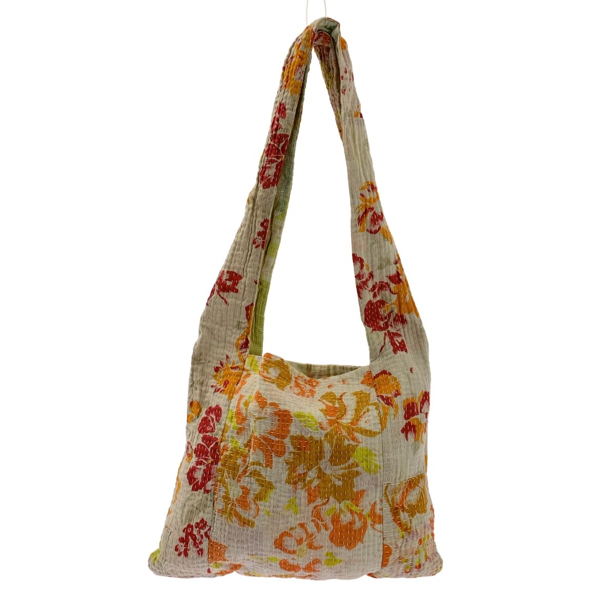 dosa ドーサ 総柄 刺し子 ロゴ ショルダーバッグ マルチ レディース