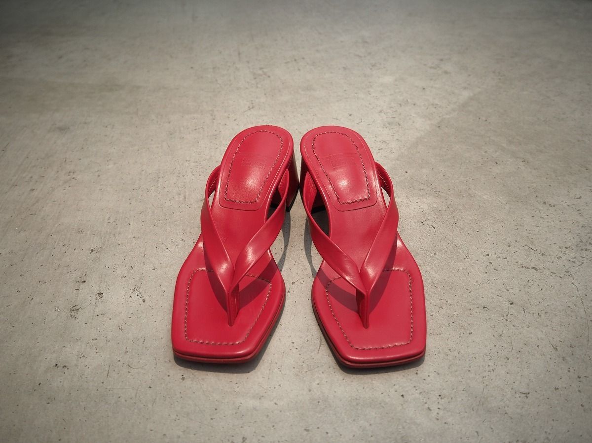 maison eureka トングヒールサンダル 新品 MAISON EUREKA メゾンエウレカ TONG HEEL SANDAL トング