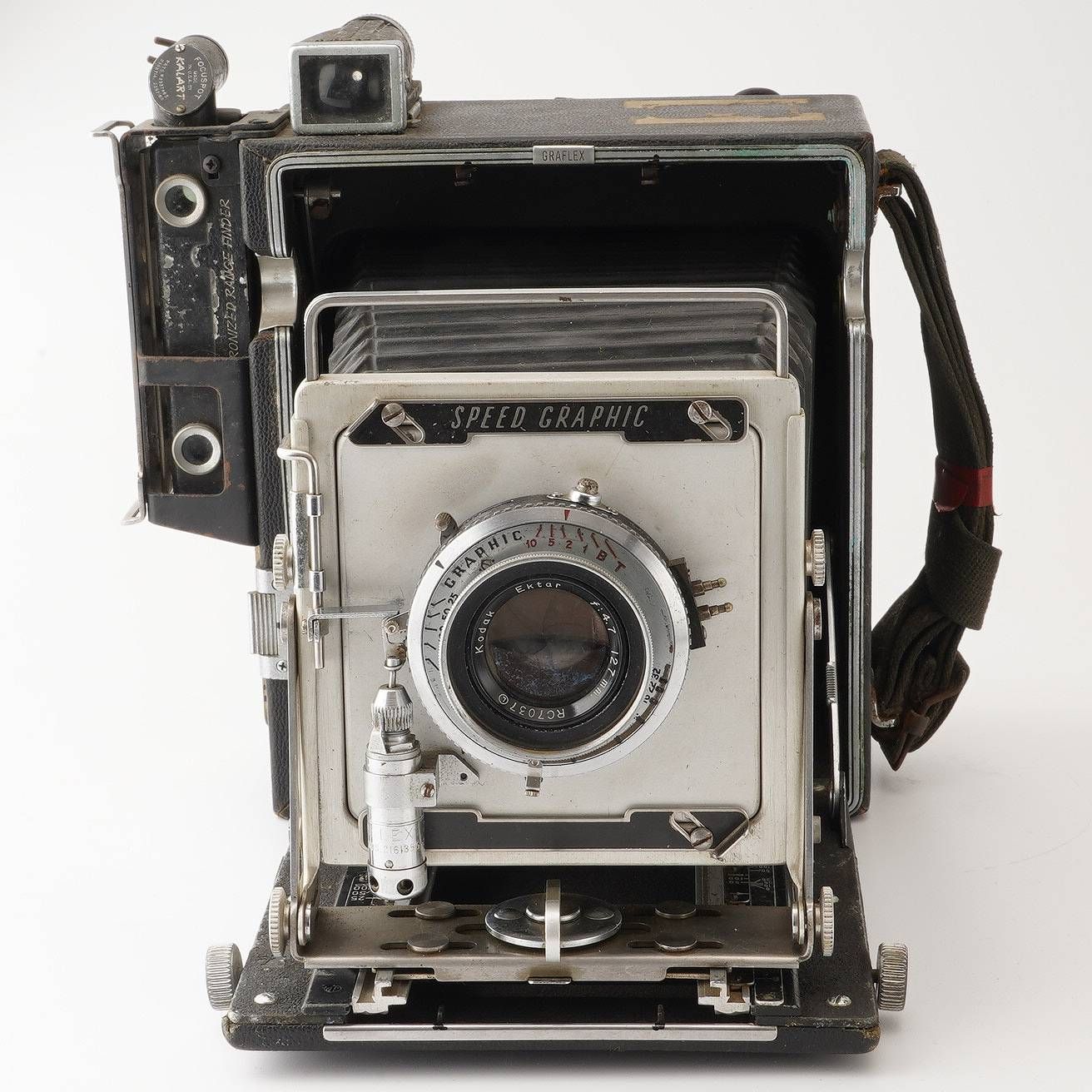 ジャンク Graflex Crown GRAPHIC Special / Kodak Ektar 127mm F4.7