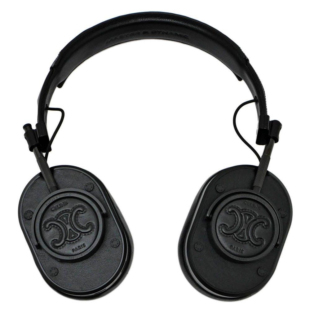 名東 セリーヌ MASTERA＆DYNAMIC コラボ ヘッドフォン 4M3906AMK ブラック レザー ワイヤレス