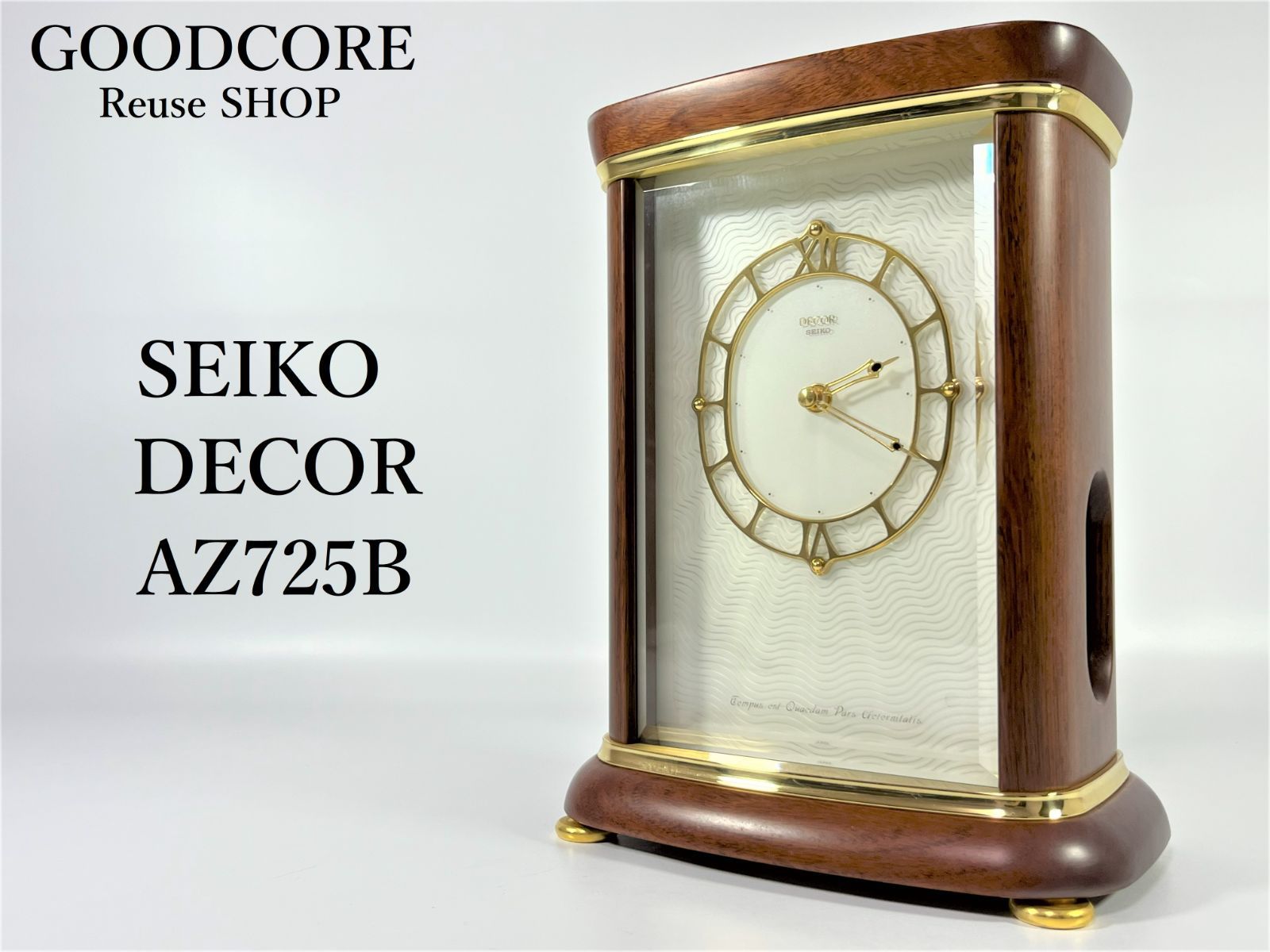 SEIKO セイコー AZ725B DECOR デコール 高級置時計 元箱付属 - メルカリ