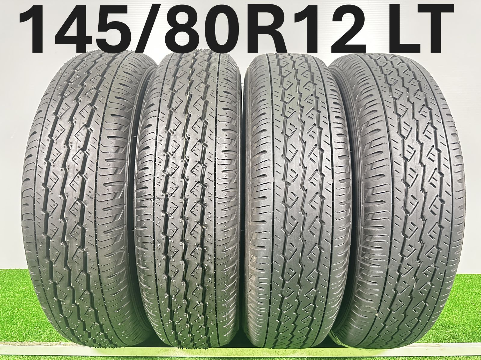 145 80R12 80 78N LT ブリヂストン K370 製 4本 夏タイヤ ノーマル TA241