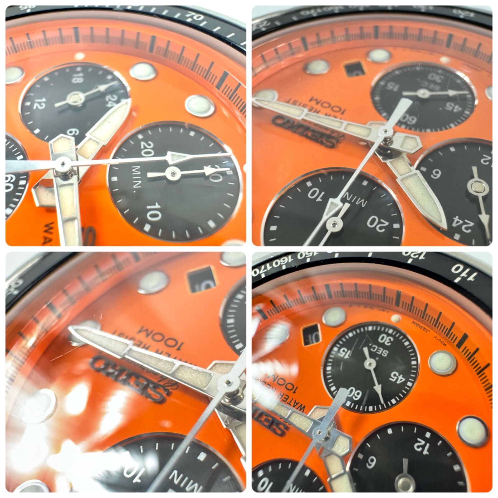 セイコー クロノグラフ　Y187-7A30 イタリアンツナ　ツナクロノ Seiko Italian Tuna Chronograph Quartz 100M Y187-7A30