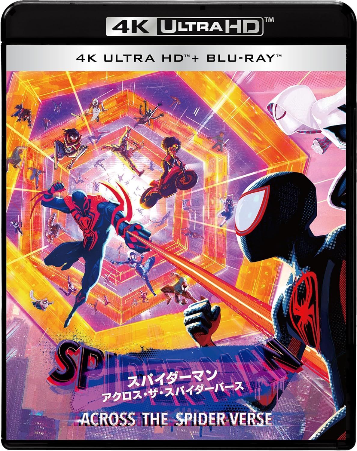 新品未開封☆スパイダーマン：アクロス・ザ・スパイダーバース ４Ｋ