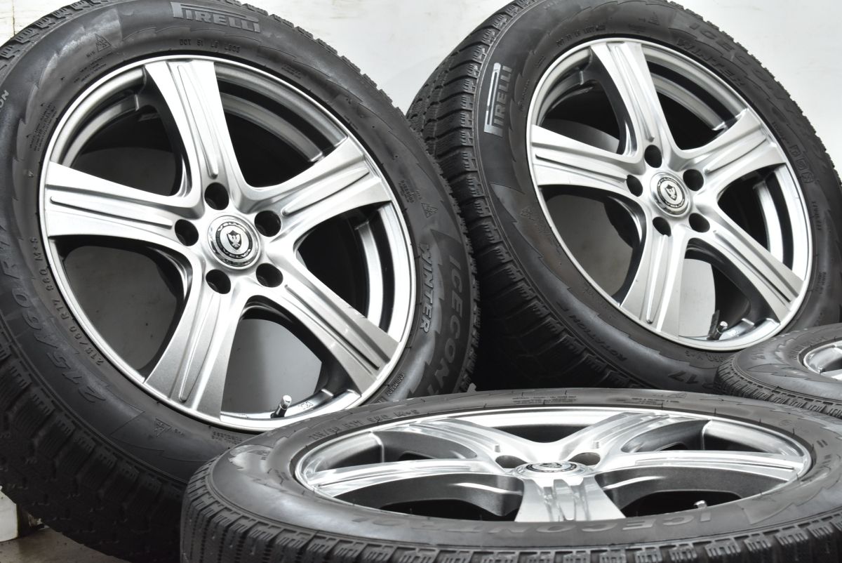 ホイールのみ販売 WEDS VELVA 17in 7J 40 PCD114.3 ピレリ 215 60R17 カローラクロス CX-30 クロストレック レイバック