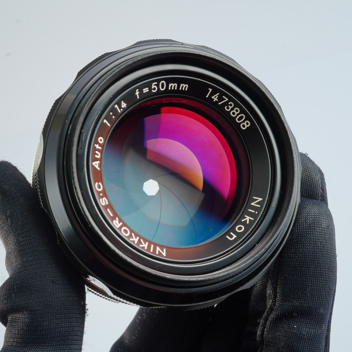 【完動美品】NIKKOR S.C Auto 50mm f/1.4 非Ai 単焦点 オールドレンズ】レビュー：ニコン NIKKOR-S・C Auto 50mm F1.4