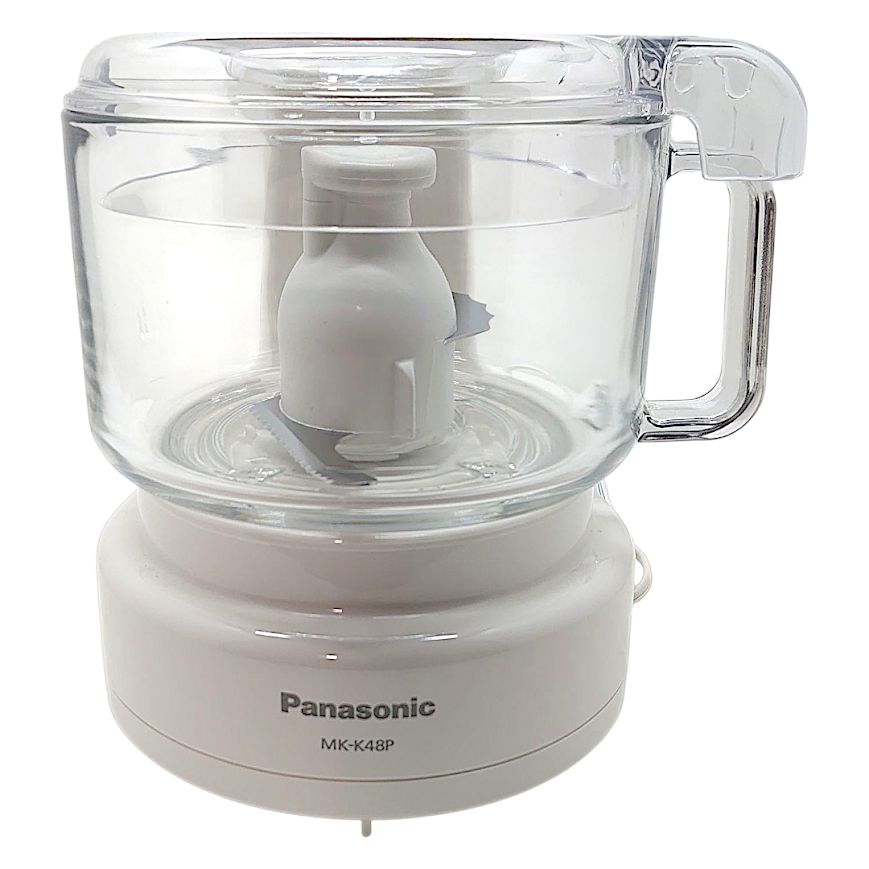 Panasonic フードプロセッサー MK-K48P-W Amazon.com: Panasonic Food processor white MK-K48P-W: Full