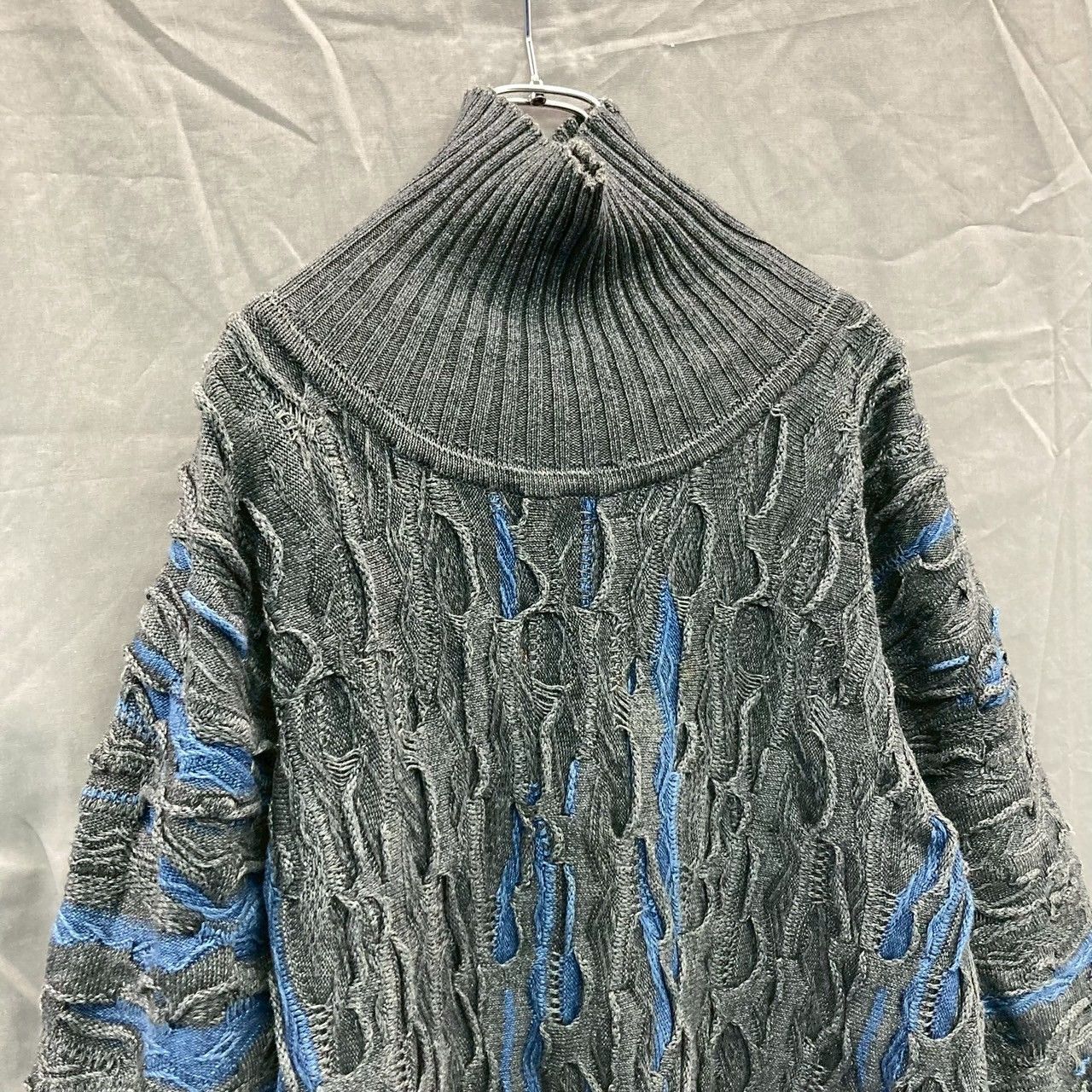 COOGI BLUES クージー 3Dニットワンピース タートルネック