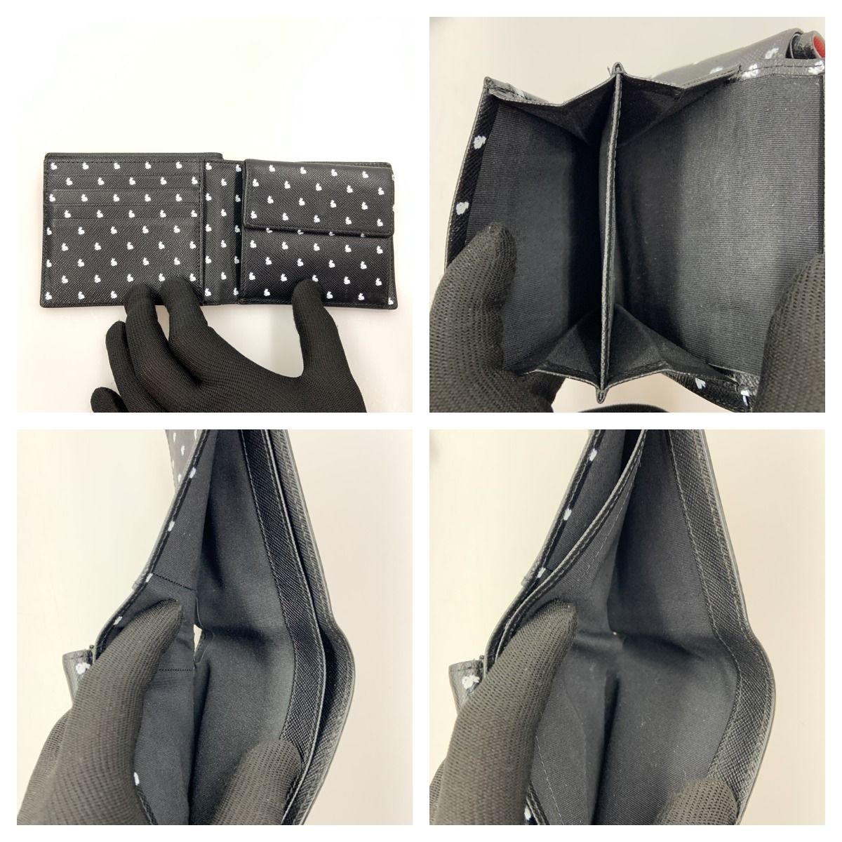 サルヴァトーレフェラガモ Salvatore Ferragamo 二つ折り財布 NERO