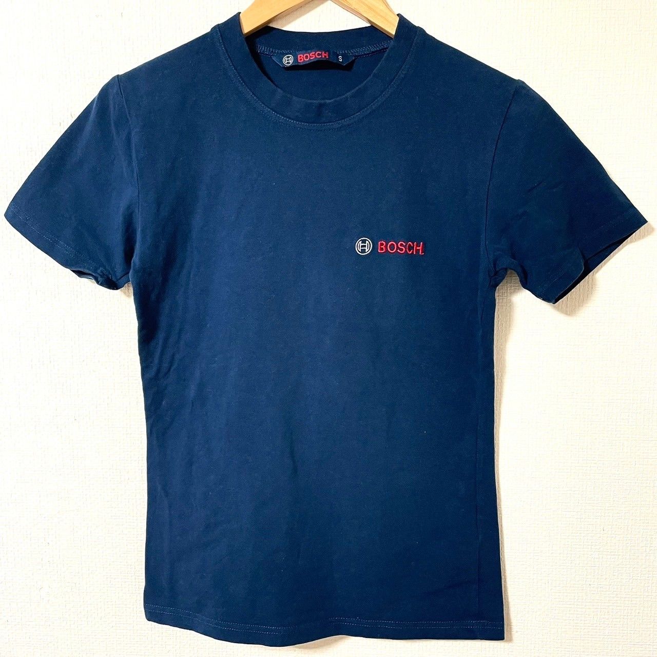 ボッシュのカットソー レア◎企業物◎チビT◎【BOSCH】ボッシュ 半袖 Tシャツ ネイビー 紺