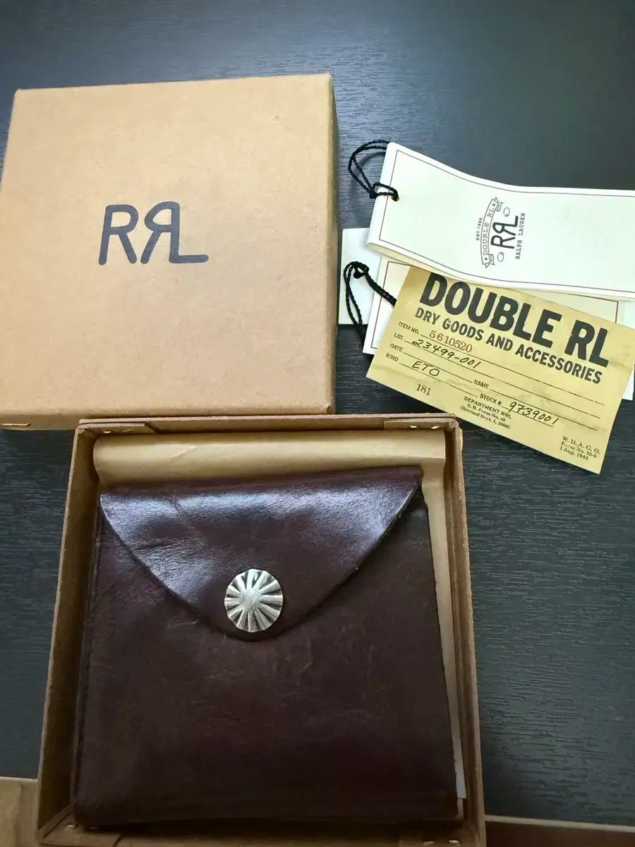 DOUBLE RL rrl財布　コンチョウォレット RRL 財布 DOUBLE RL rrl財布 コンチョウォレット DOUBLE RL rrl財布