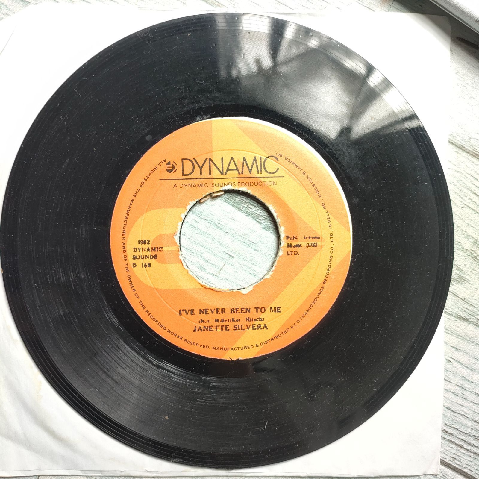 レゲエレコード100枚 ラヴァーズロック】JANETTE SILVERA □ I'VE NEVER BEEN TO ME