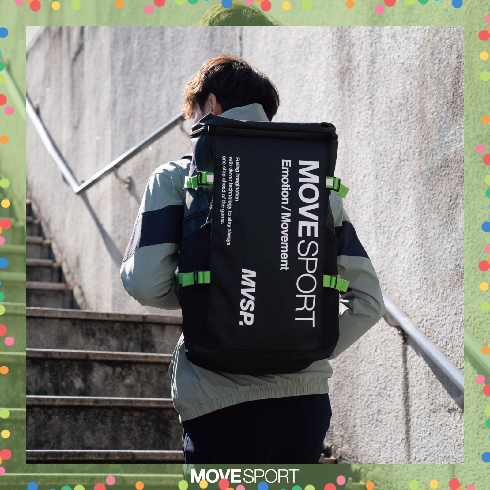 ムーブスポーツ] デサント バックパック リュックサック 通学 部活