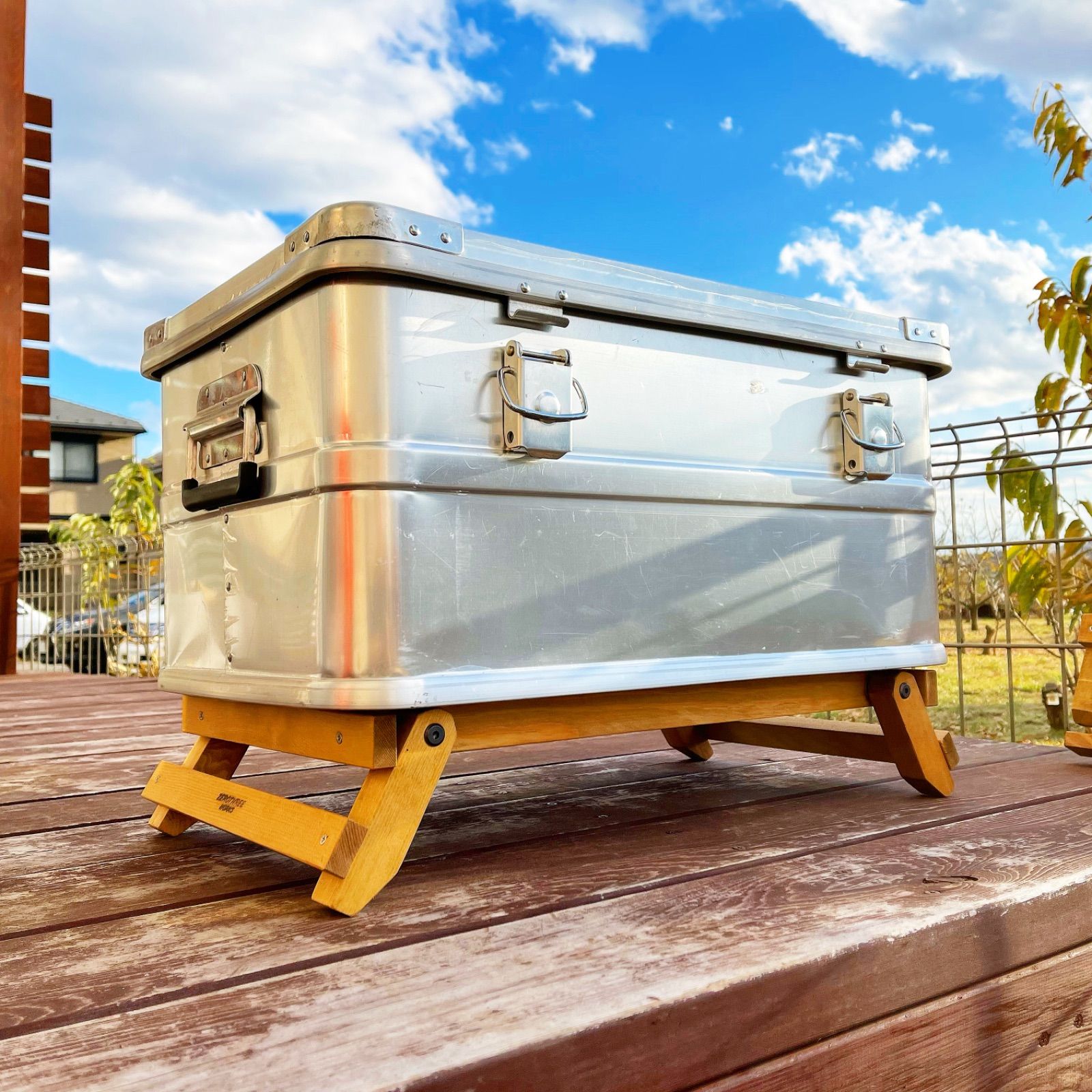 シェルコン50・アルミコンテナ用スタンド『Z-STAND-SC50』 - メルカリ