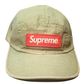 ほぼ新品 Supreme Military Camp Cap オリーブ 25ss 新品未使用】Supreme Military Camp Cap olive