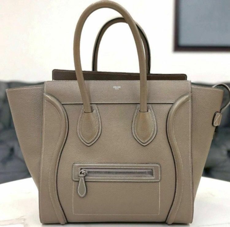 セリーヌ ラゲージ ミニ トートバッグ スリ レザー 2020年