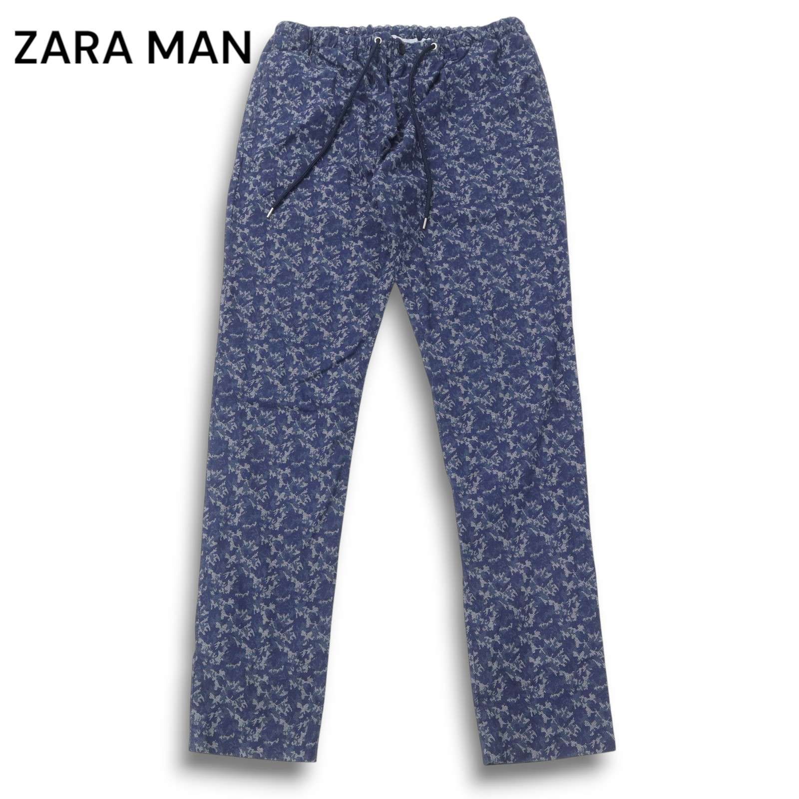 ZARA MAN ザラ マン 通年 ストレッチ☆ 総柄 イージー