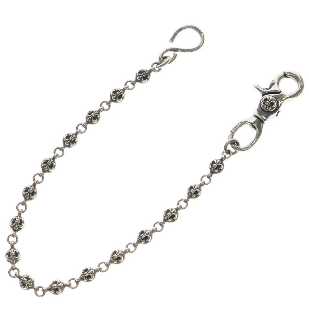CHROME HEARTS (クロムハーツ) 1BALL SHORT-T #1BSフレアボール ショート ウォレットチェーン シルバー
