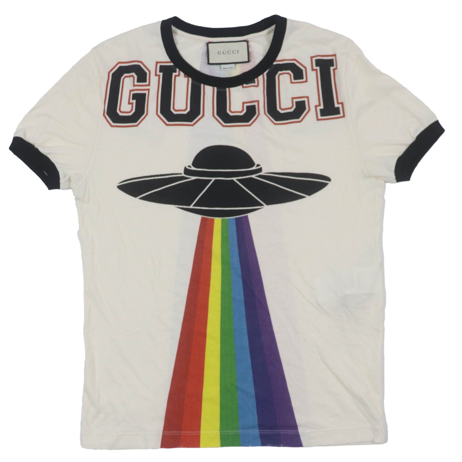 GUCCI(グッチ) フルーツ柄Tシャツ マルチカラー サイズ M