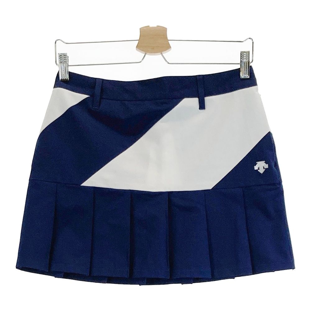 値下げ！新品！デサントゴルフ レディース プリーツスカート Mサイズ サイズ：M DESCENTE GOLF デサントゴルフ ストレッチ プリーツスカート