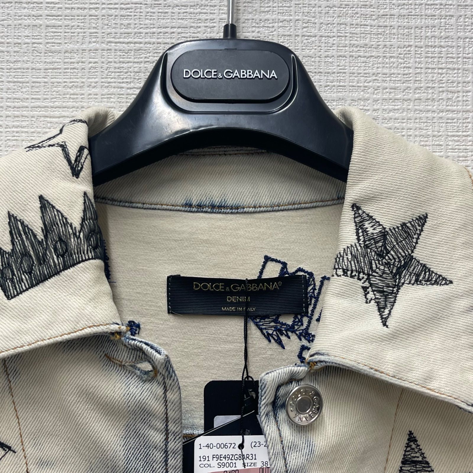 DOLCE&GABBANA ドルチェアンドガッバーナ デニムジャケット ホワイト