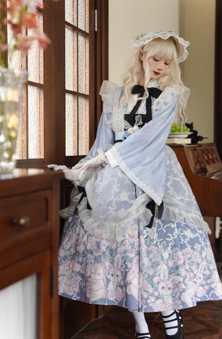コスプレドレス lolita オリジナル 洋服 ロリータ ワンピース 冬
