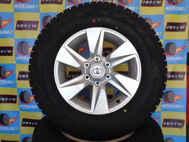 プラド150　アイスガード G075 スタッドレスアルミ　純正19インチ　１本目 アイスガード SUV G075 トヨタ ランドクルーザープラド(150系)用