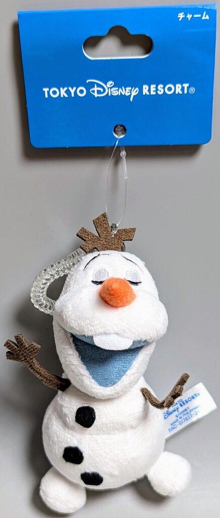東京ディズニーリゾート ぬいぐるみチャーム アナと雪の女王