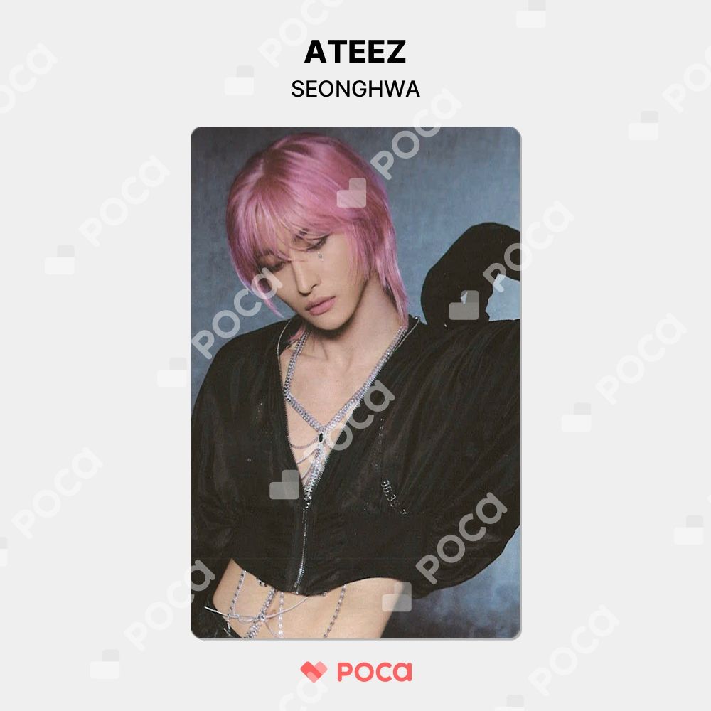 ATEEZ ソンファ トレカ GOLDEN HOUR : Part.2 POCAALBUM FOR VER