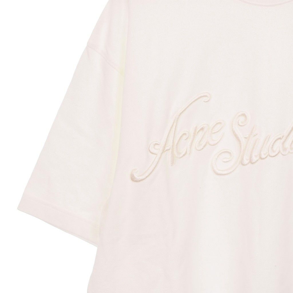 アクネ ストゥディオズ Acne Studios 25SS ロゴ刺繡 Tシャツ