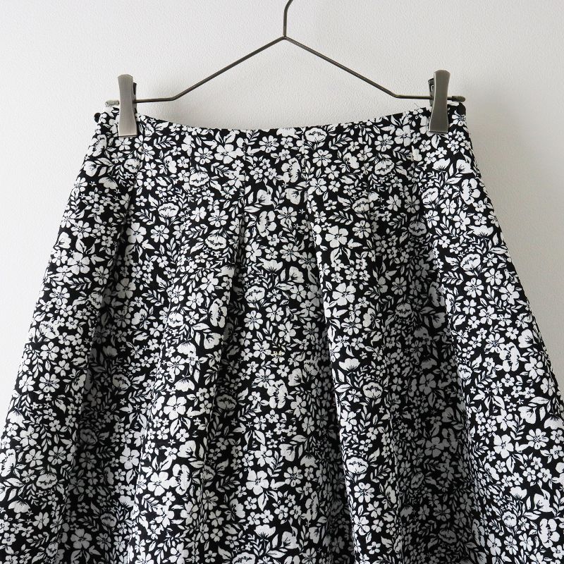 レディースエムズグレイシー 小花スカート 38 美品 - ひざ丈スカート