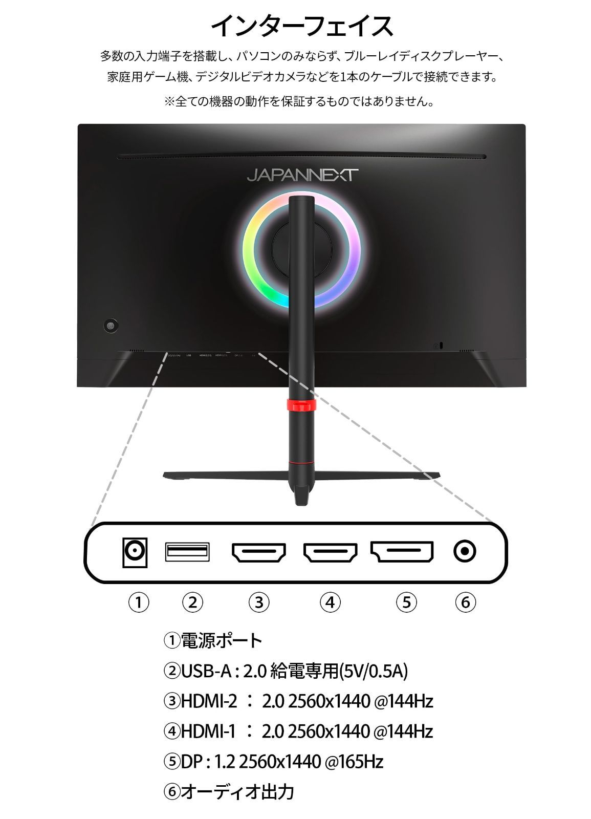数量限定】ゲーミングモニター 165Hz 1ms WQHD 31.5インチ