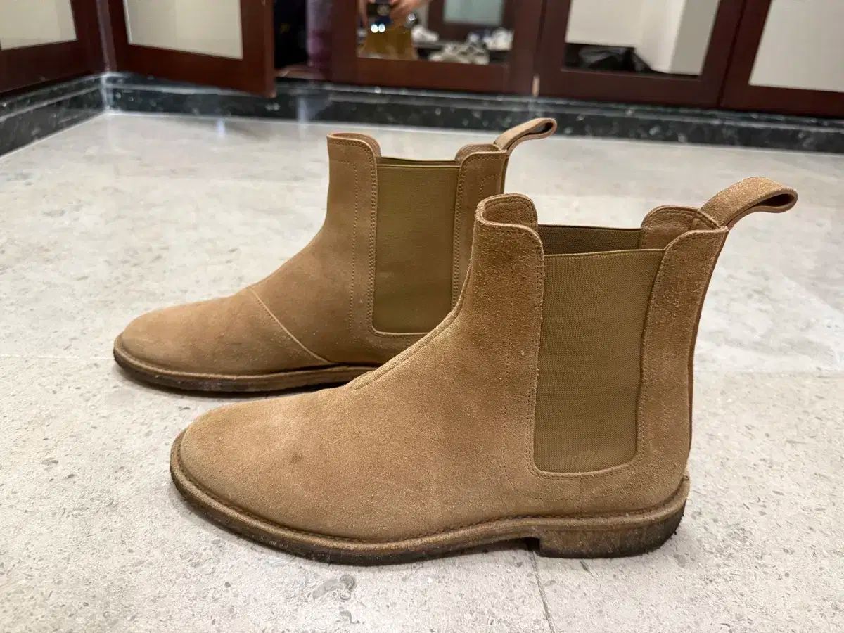 BOTTEGA VENETA ボッテガヴェネタ メンズ スエードチェルシーブーツ 40 255 260 サイズ