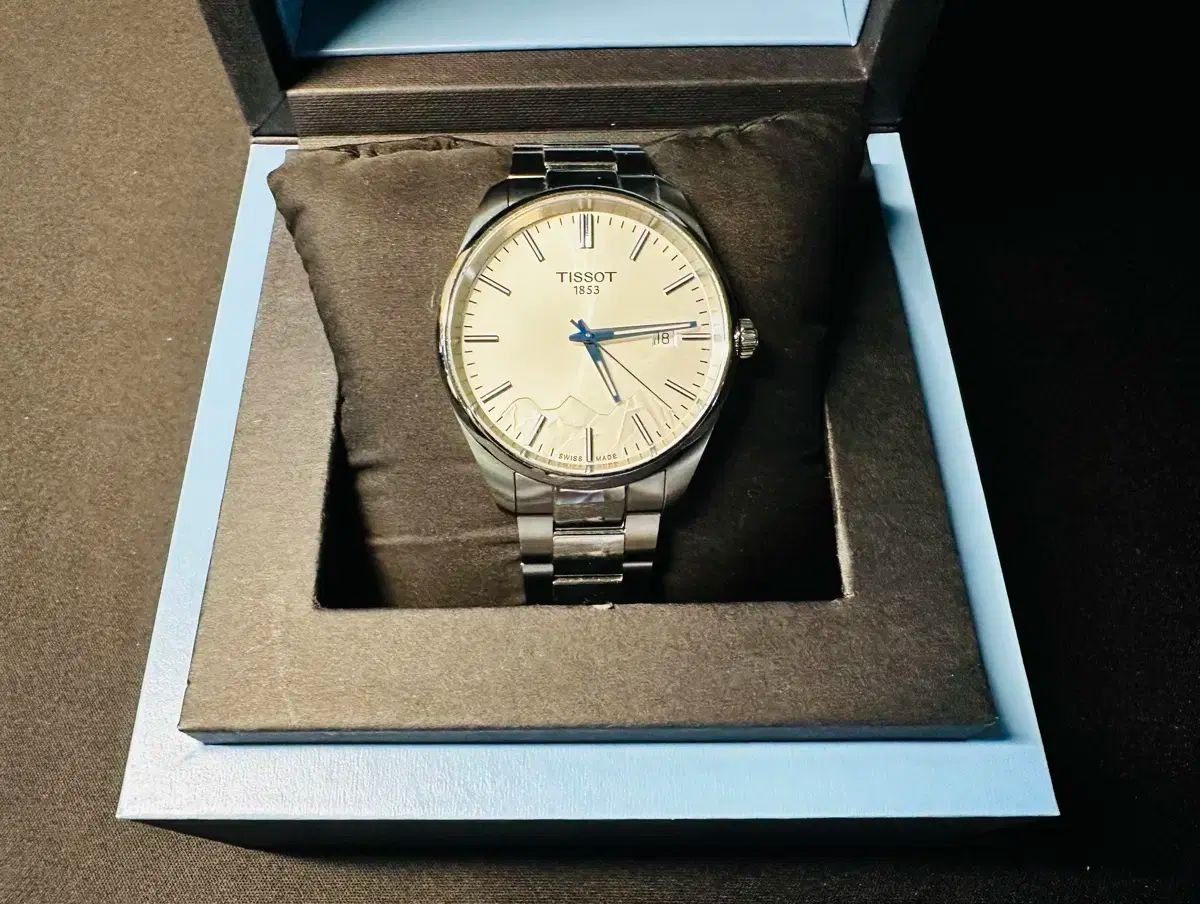 TISSOT ティソ PR100 ユングフラウ クォーツ 時計 + ケース