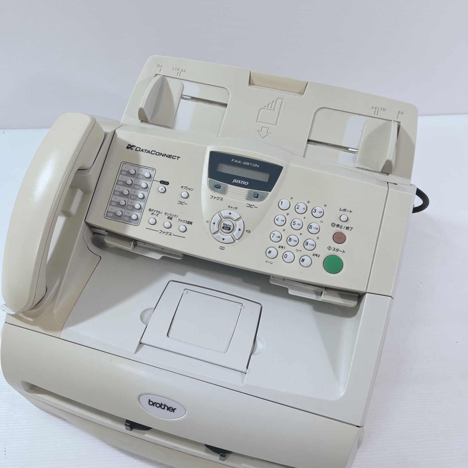 brother FAX-2810N レーザーファックス brother DATA CONNECT FAX