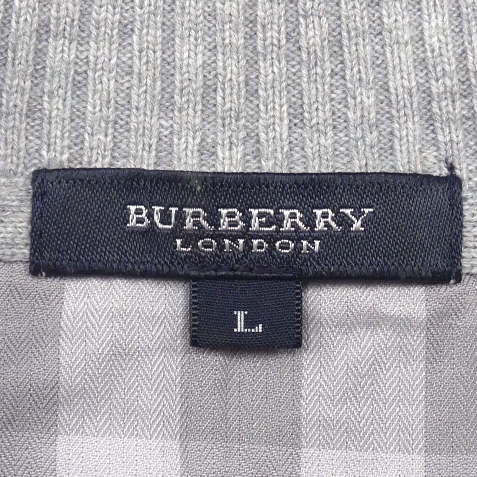 BURBERRY LONDON バーバリーロンドン ジップアップブルゾン L