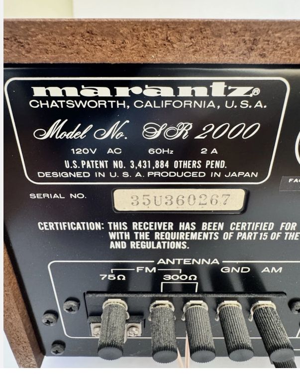 Marantz SR-2000