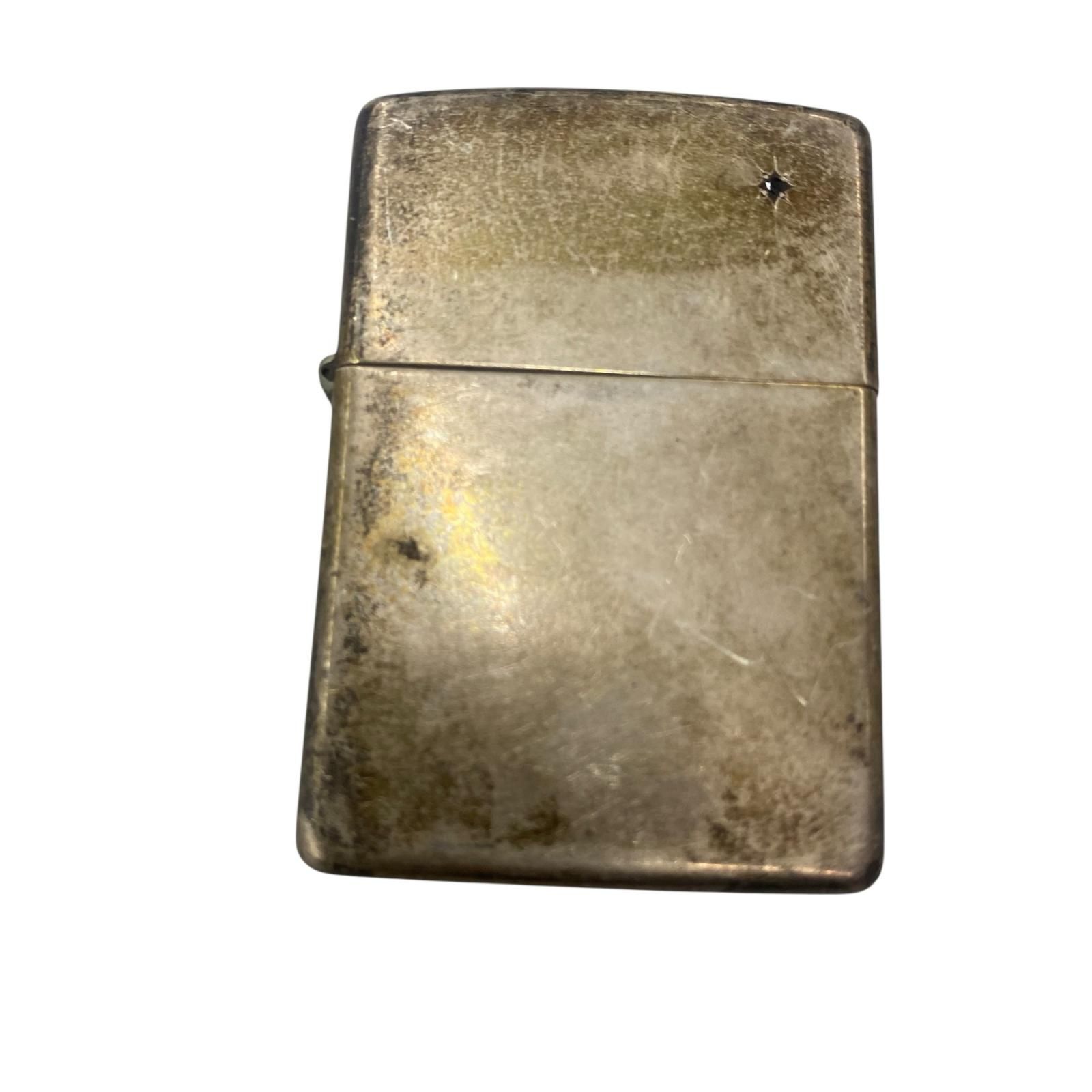 170590 現状品 ZIPPO ジッポ ZIPPO STERLING 2001年製 石付