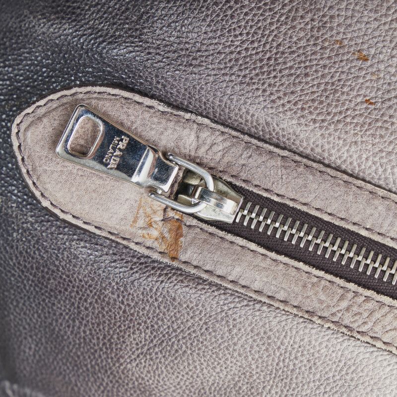 プラダ グラデーション ハンドバッグ ボストンバッグ BL0481 グレー  